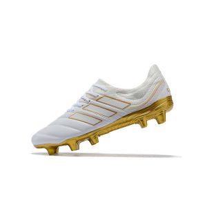 Kopačky Pánské Adidas Copa 19.1 FG – bílé zlato